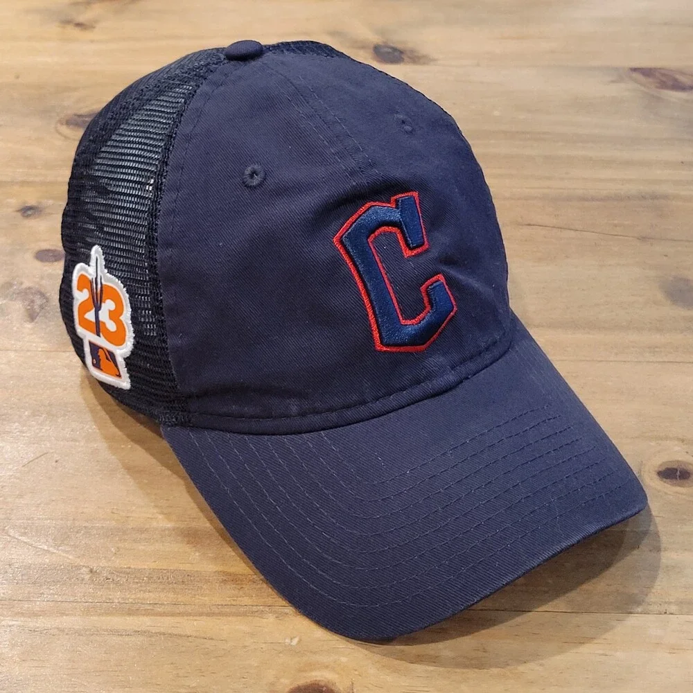Cleveland Guardians Hat Cap Strap Back Mesh One Size Spring Training 23 New Era